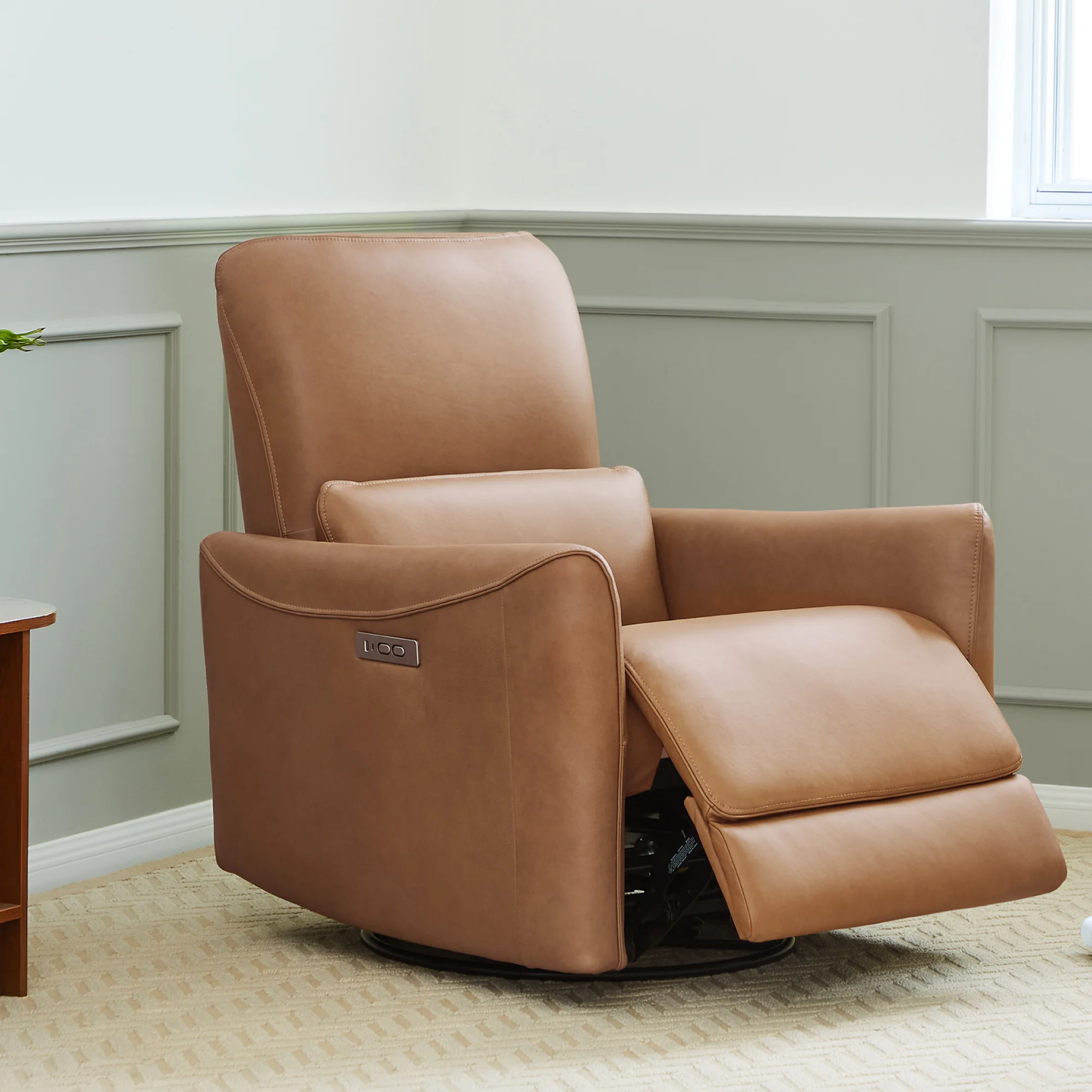 Tracee Power Swivel Nursery Glider Recliner - Image 51