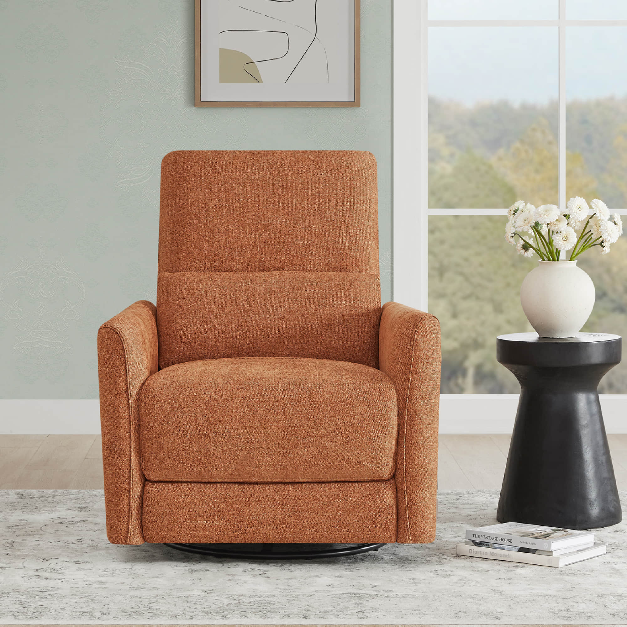 Tracee Power Swivel Nursery Glider Recliner - Image 75