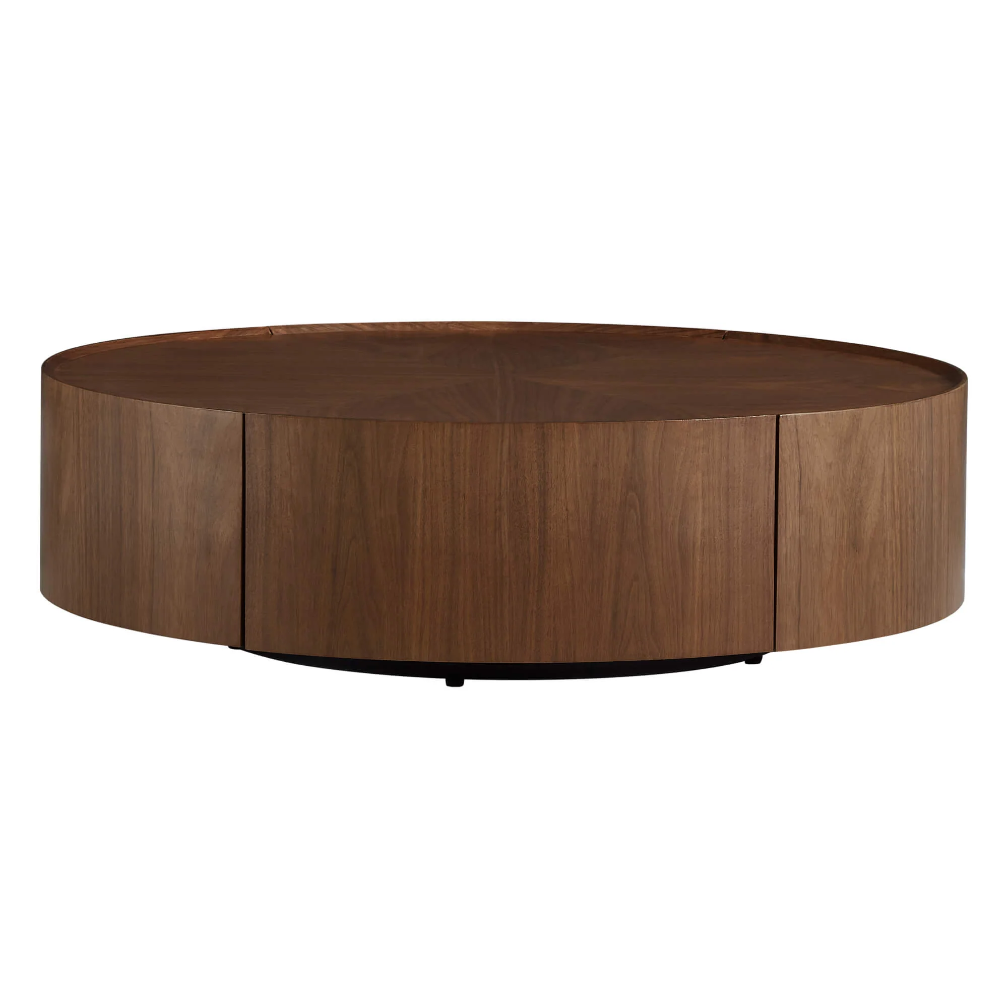 Vanessa Round Coffee Table with Storage - Image 6