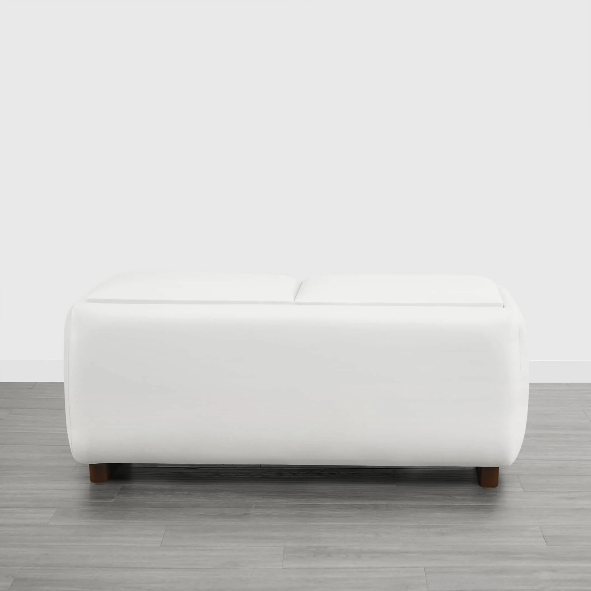 Vault Rectangle Storage Flip Ottoman - Image 11