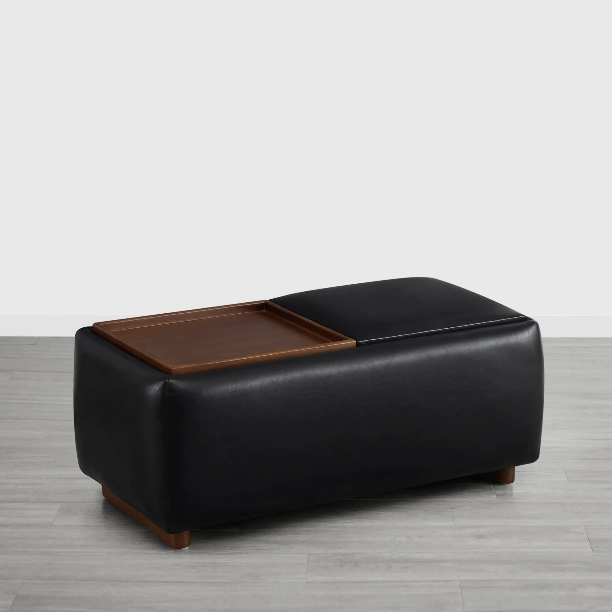 Vault Rectangle Storage Flip Ottoman - Image 24