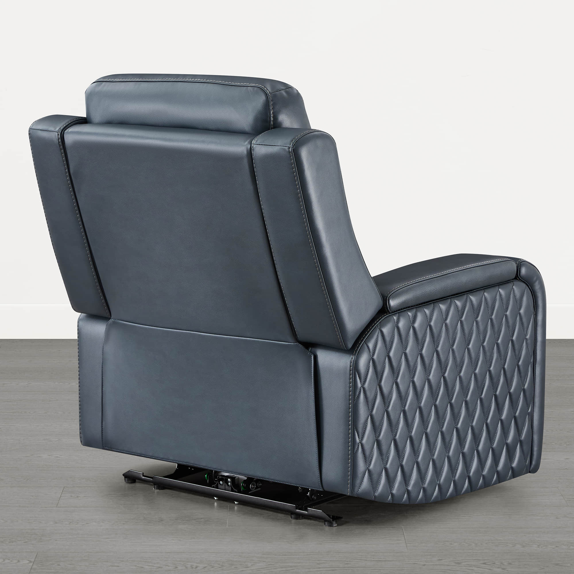 Victor Genuine Leather Power Recliner with Heat & Cooling - Image 32