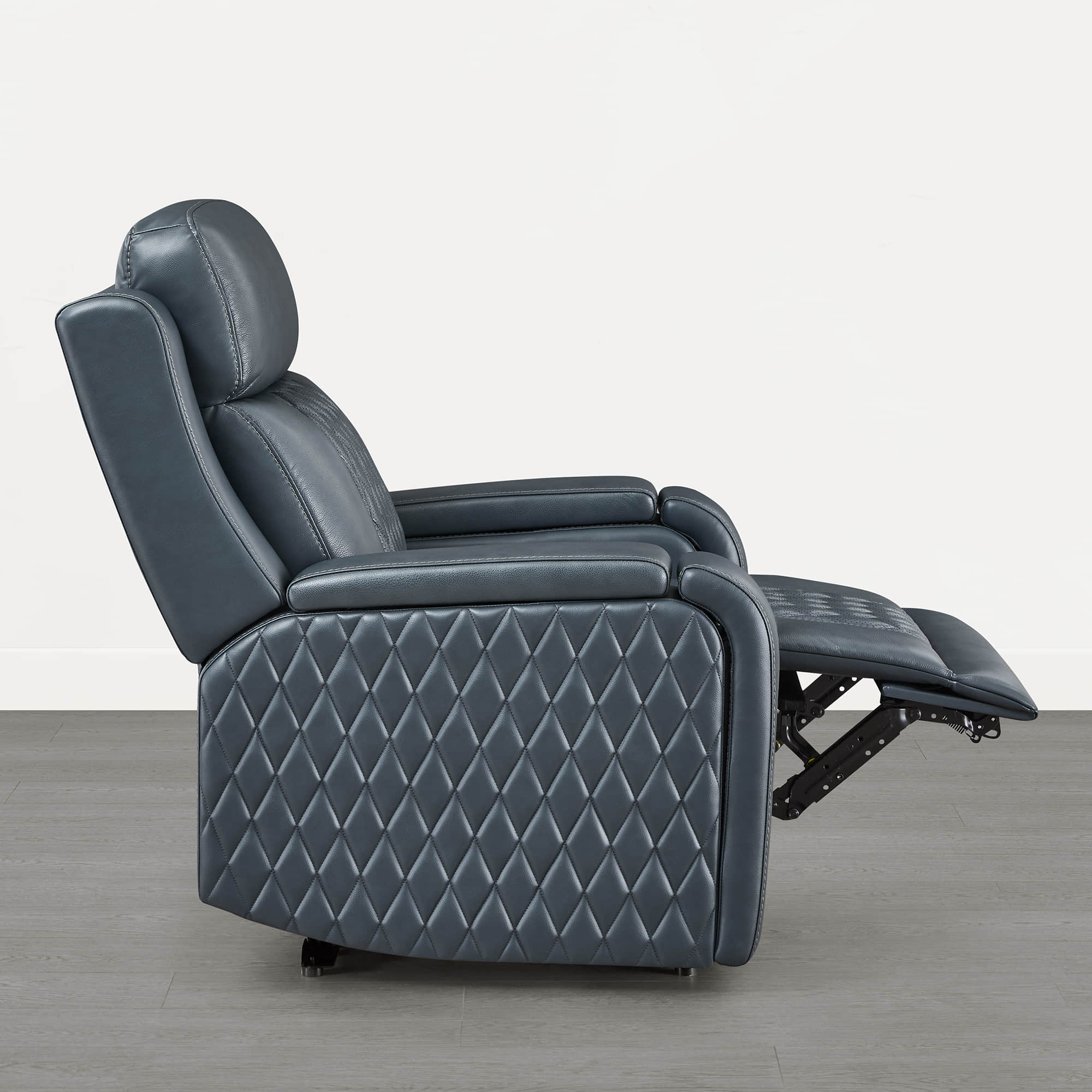 Victor Genuine Leather Power Recliner with Heat & Cooling - Image 34