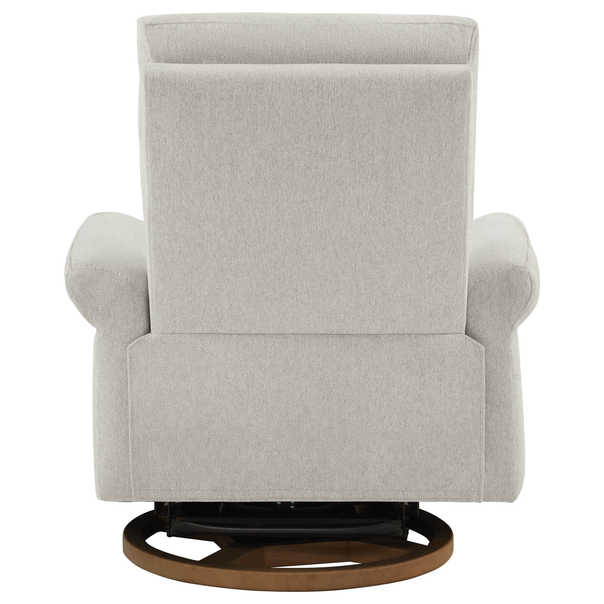 Vinca Modern Power Swivel Glider Recliner with Power Lumbar & Headrest - Image 11