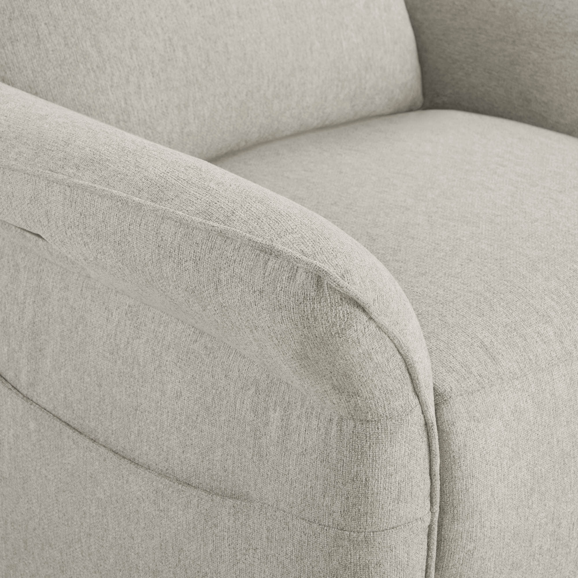Vinca Modern Power Swivel Glider Recliner with Power Lumbar & Headrest - Image 17