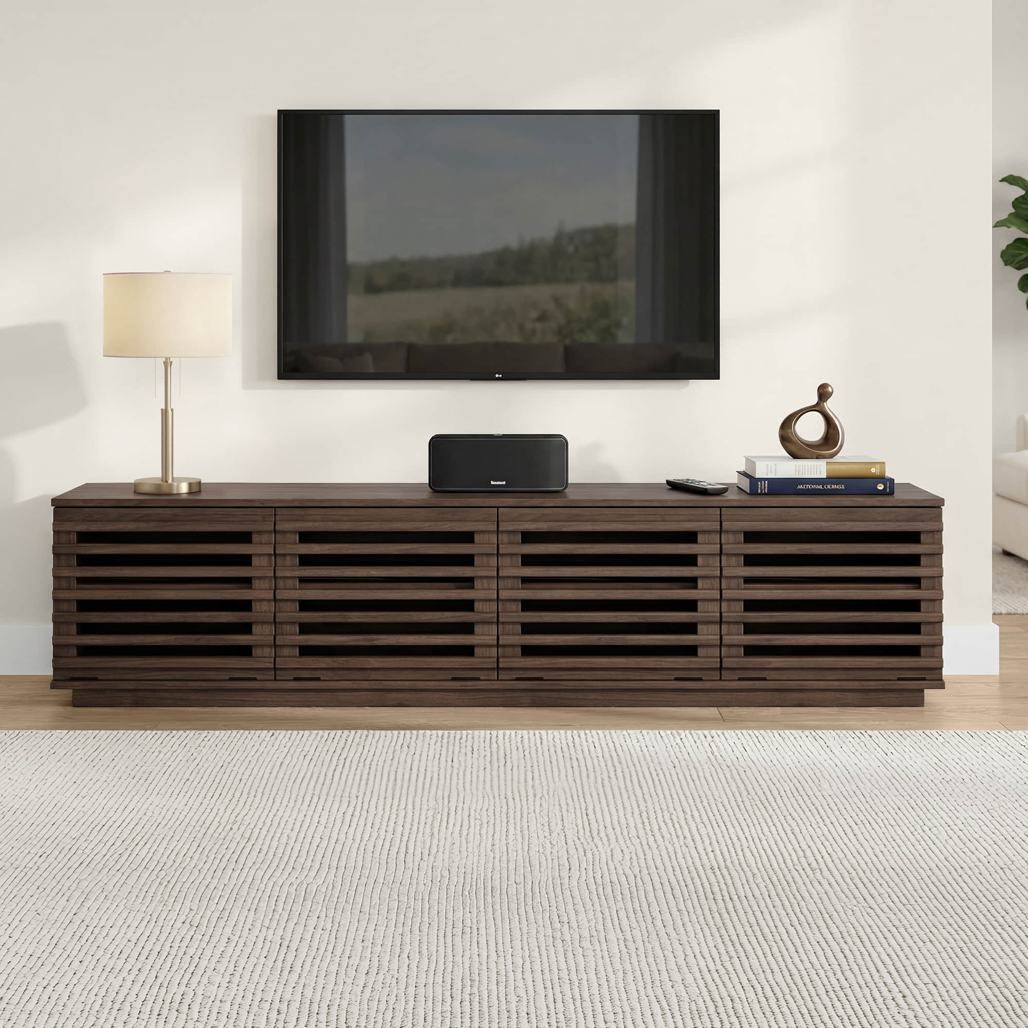 Violet Modular TV Stand with LED Lighting - Image 52