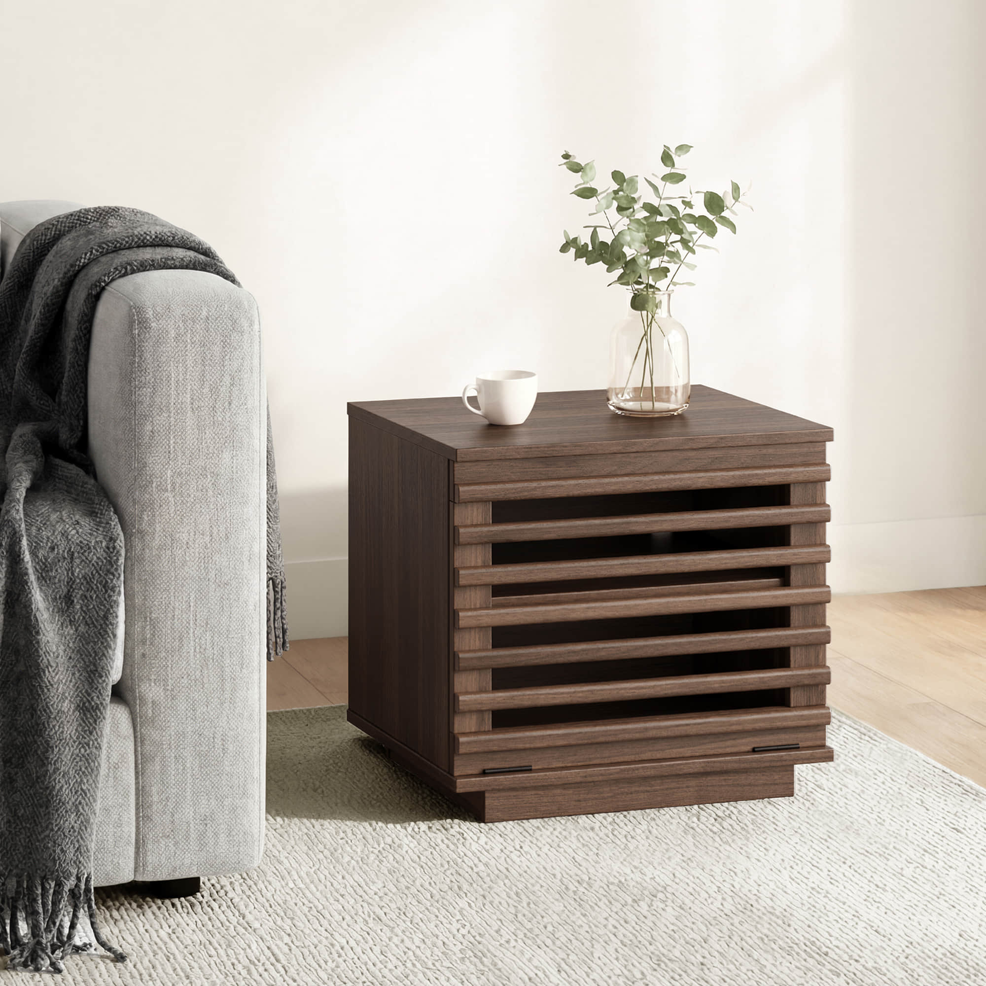 Violet Modular TV Stand with LED Lighting - Image 55