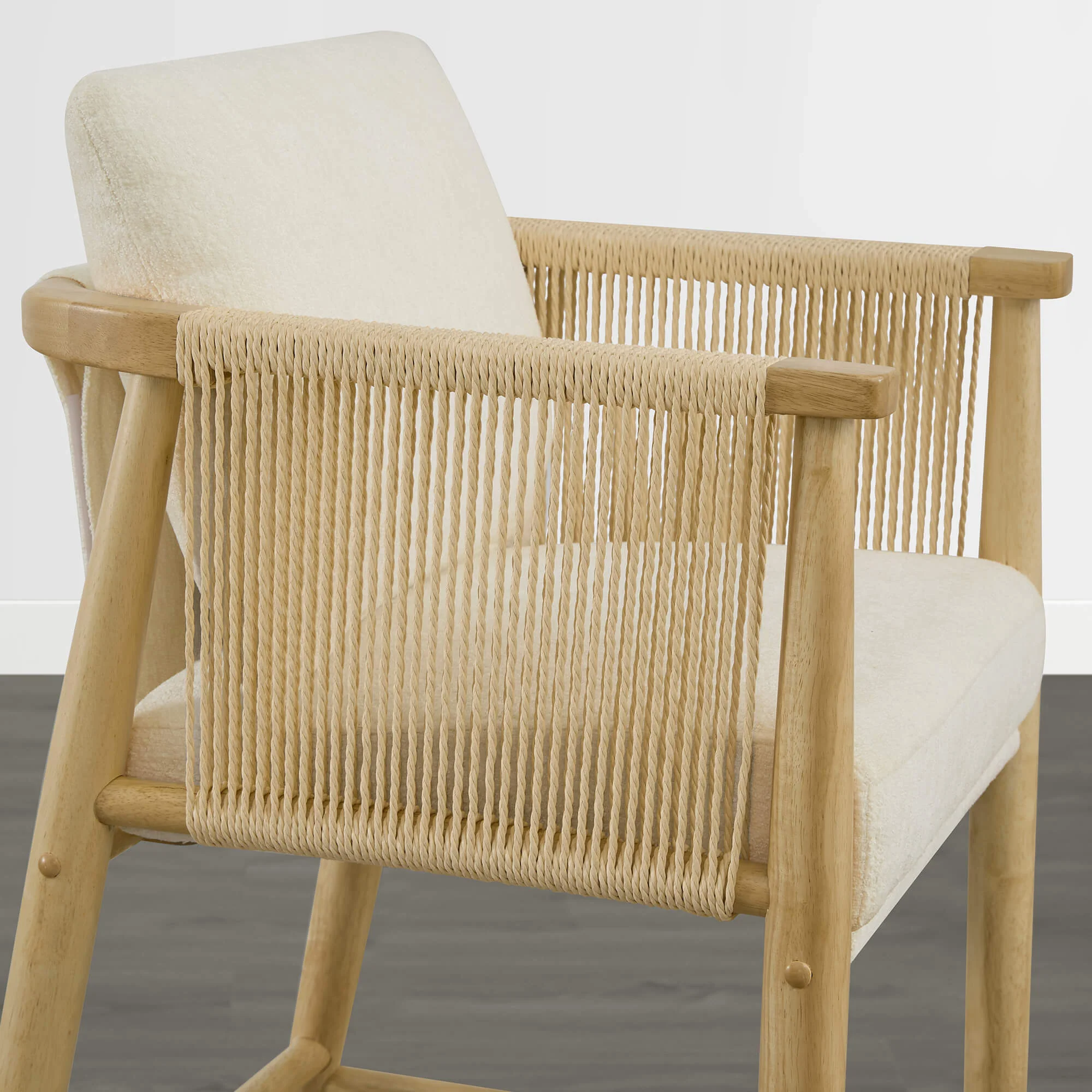 Willie Modern Rope Counter Stools (Set of 2） - Image 23