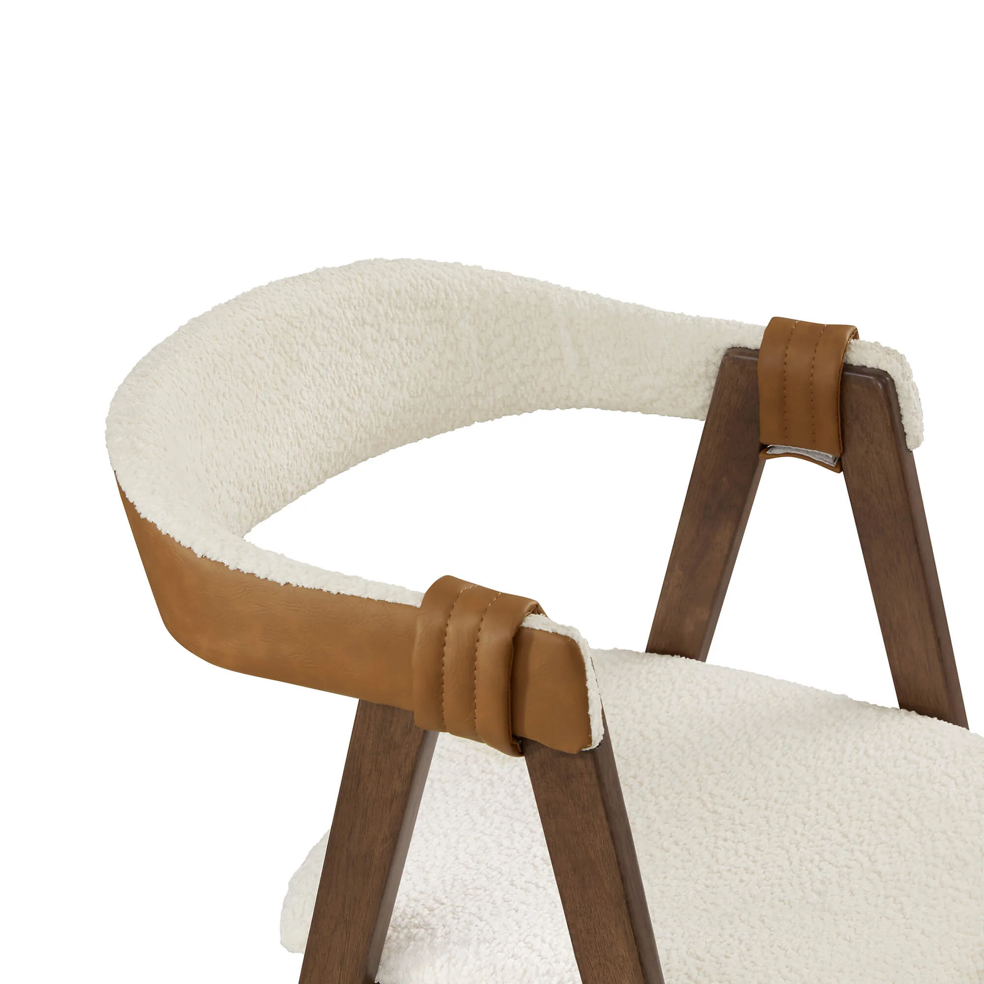 Winfred Mid-century Modern Chenille Dining Chair(Set of 2) - Image 14