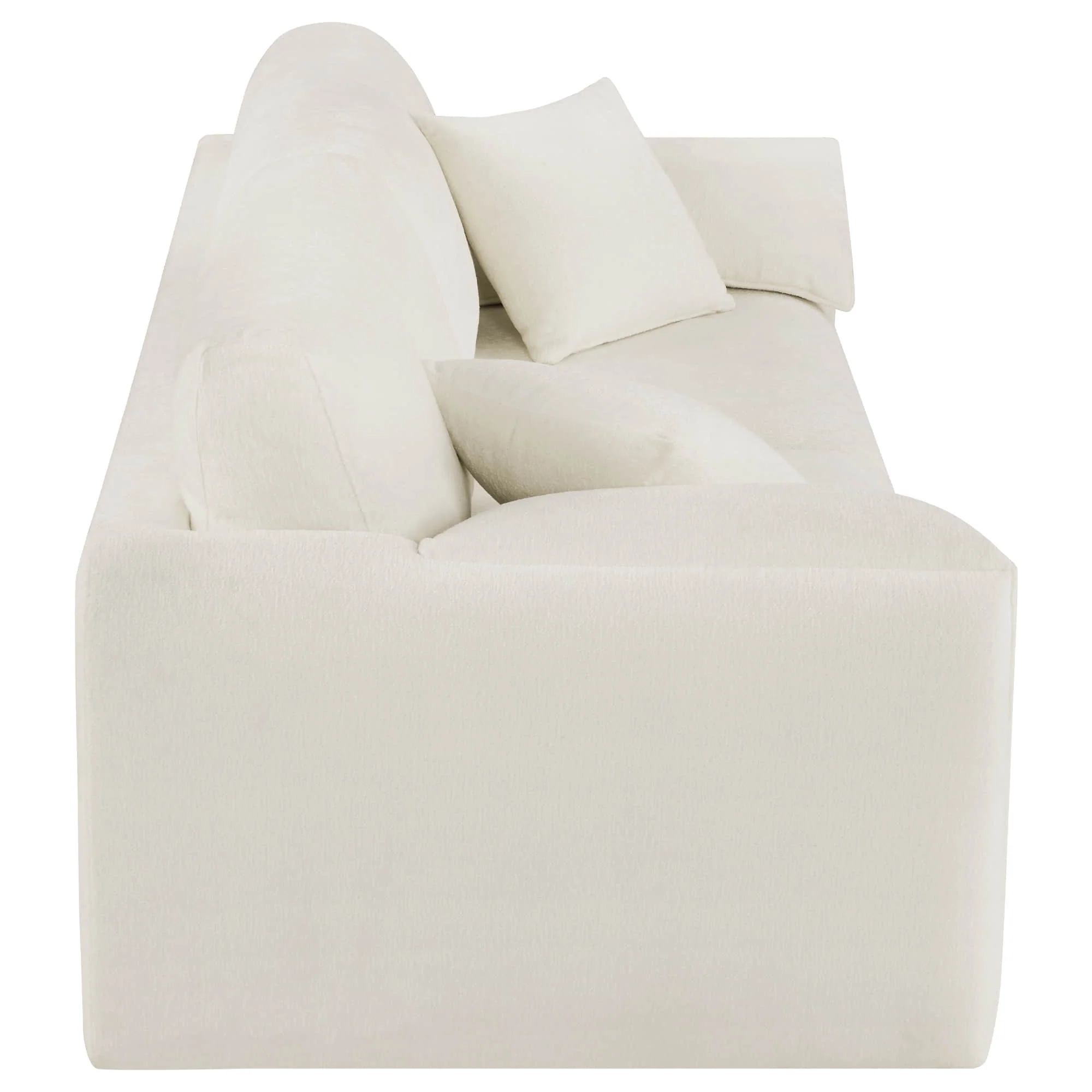 Winsley Feather Filled 3-Seat Sofa with Ottoman, Configurable Pit Sectional - Image 6