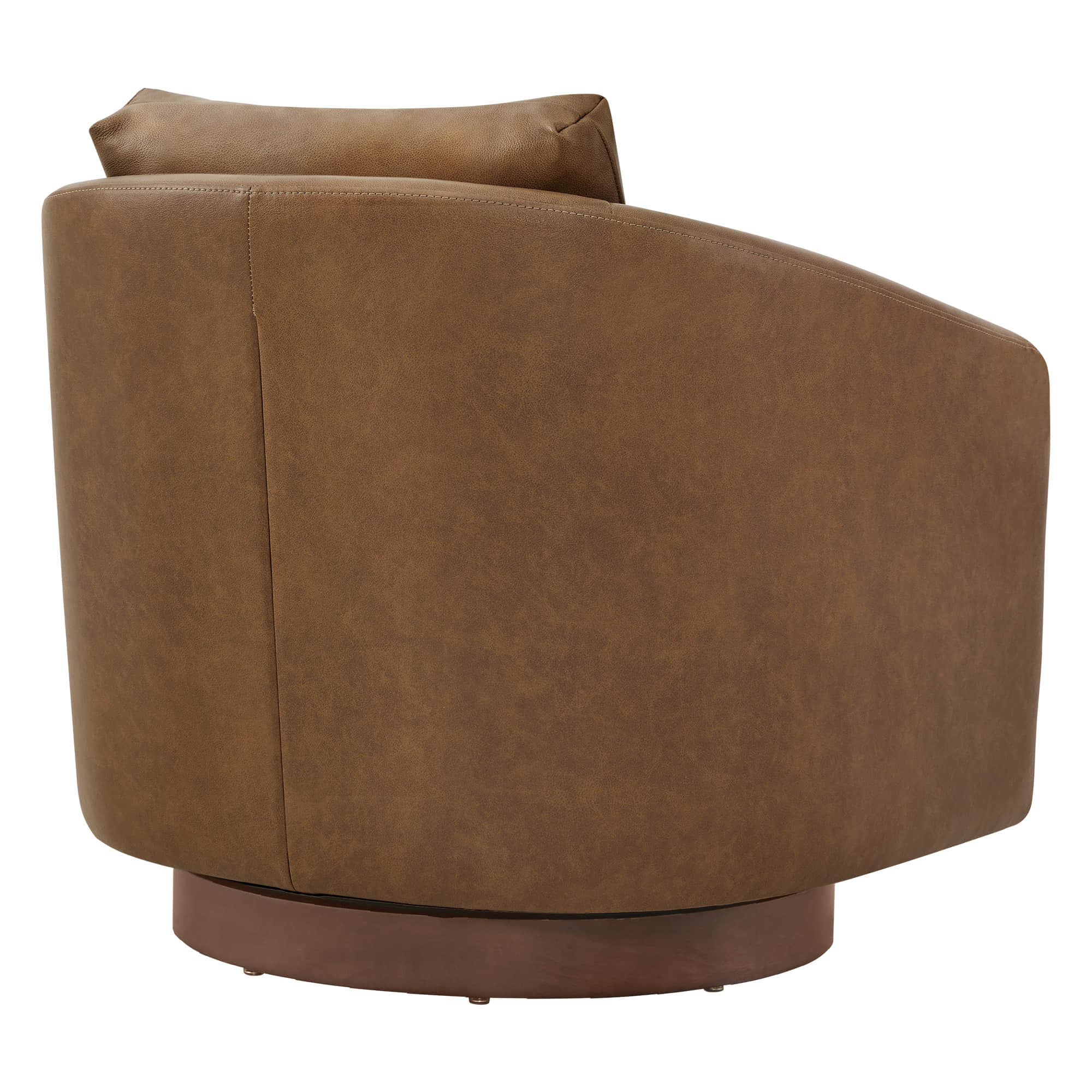 Wren Modern Swivel Accent Chair with Back Cushion - Image 25