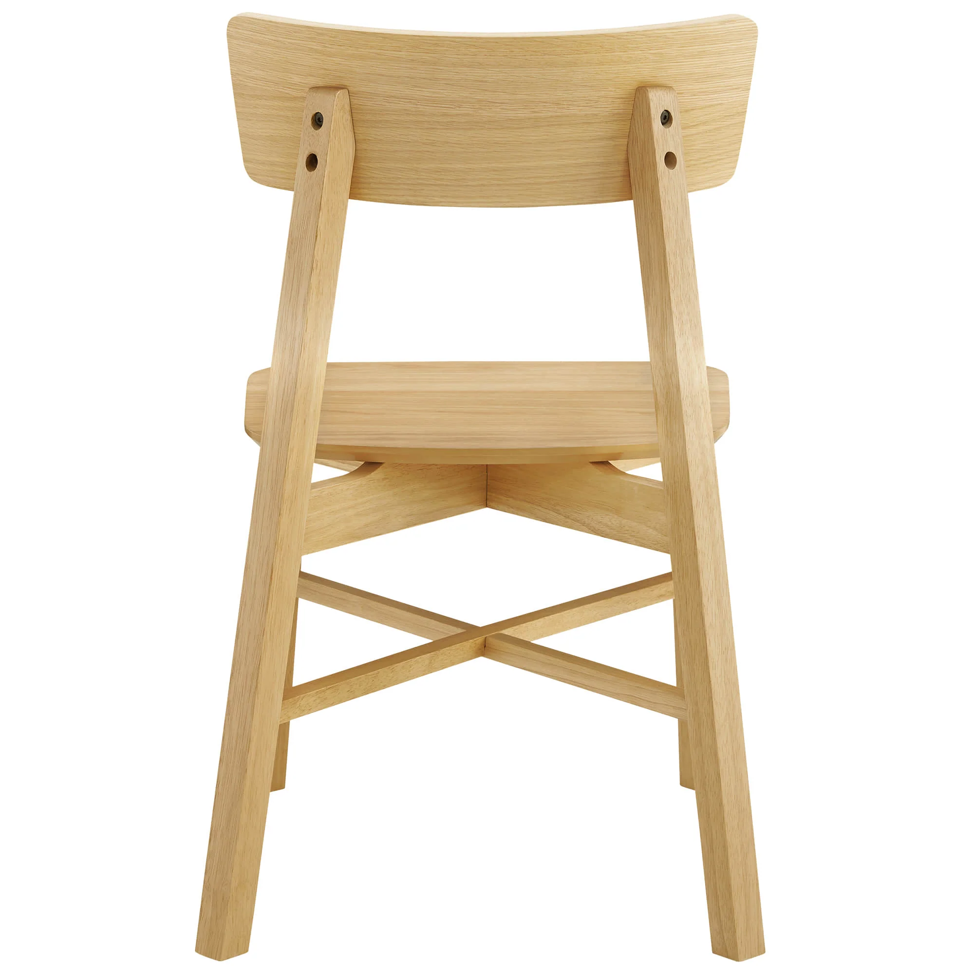 Wyatt Minimalist Wood Dining Chair - Image 15